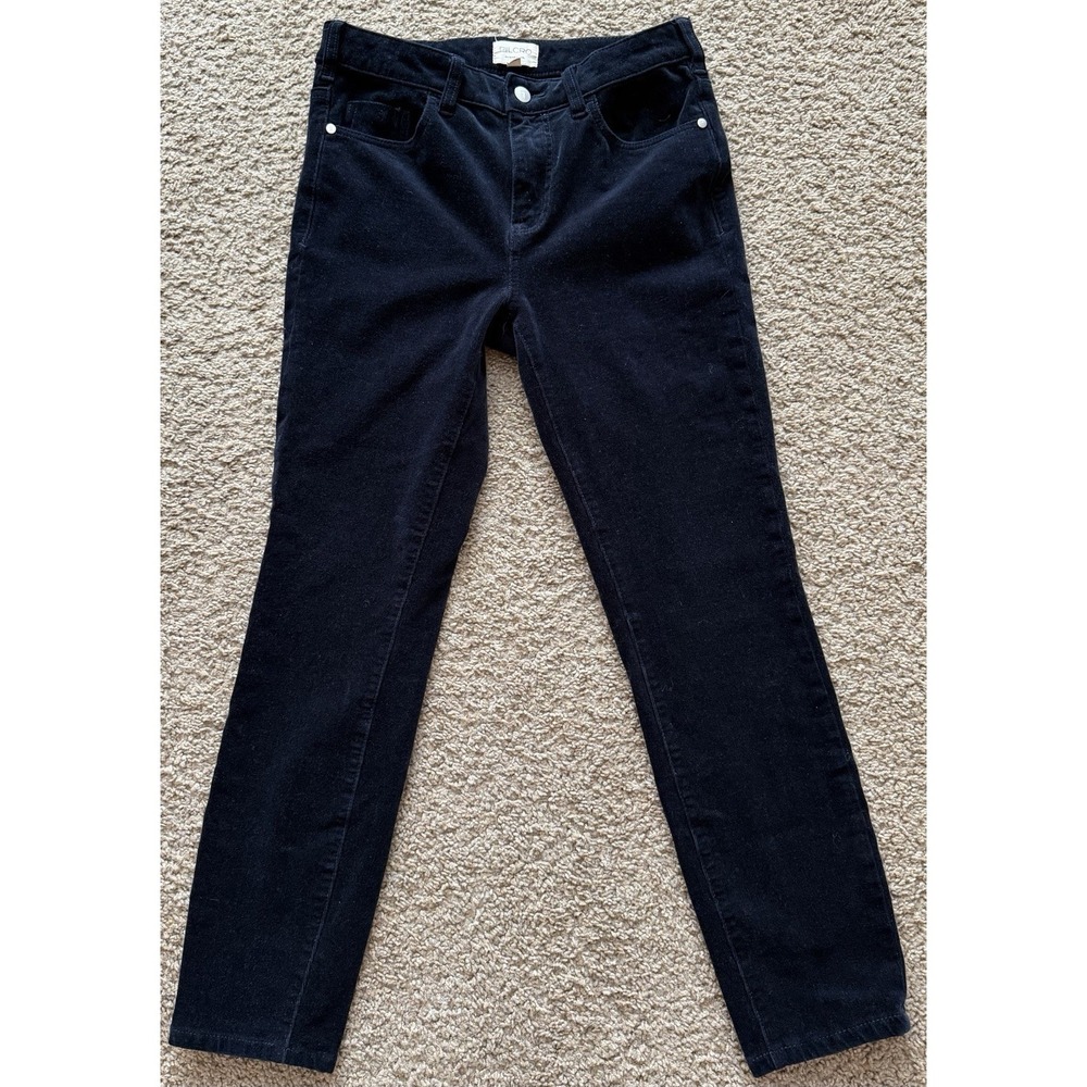 Pilcro by Anthropologie Women's Size 28 Navy Corduroy High Rise Skinny Pants